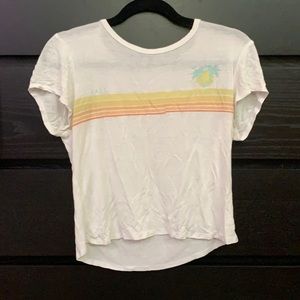 girls vintage print t-shirt